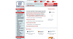 Desktop Screenshot of cadgarage.com